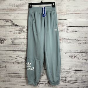 Adidas Originals HL6883 Girl Track Pants Magic Grey Medium New